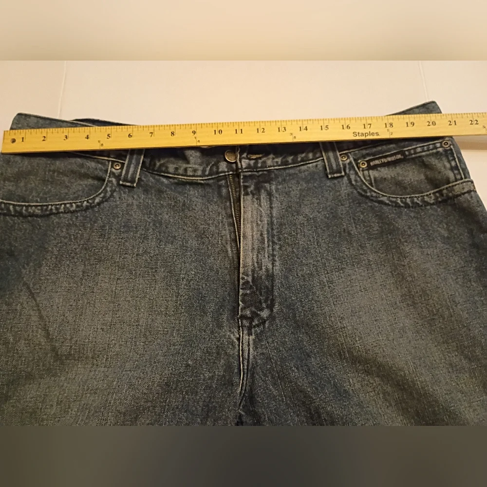 Harley Davidson Men's Denim Shorts Sz 40‎